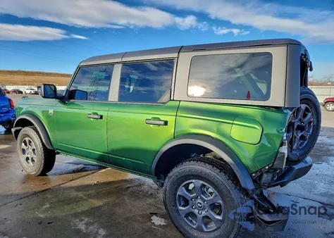 2025 Ford Bronco Big Bend z USA, uszkodzony, nr VIN 1FMDE7BH6SLB47130